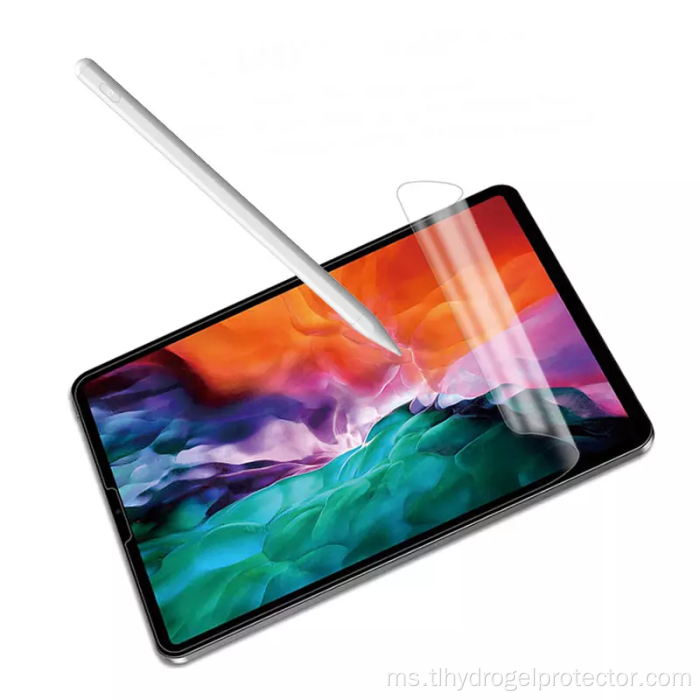 Pelindung skrin hydrogel hd untuk iPad